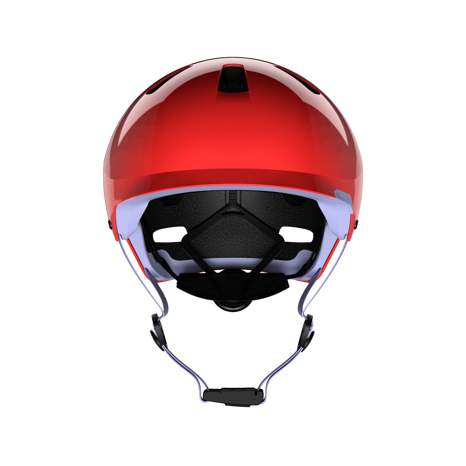 Jet kids red helmet front view