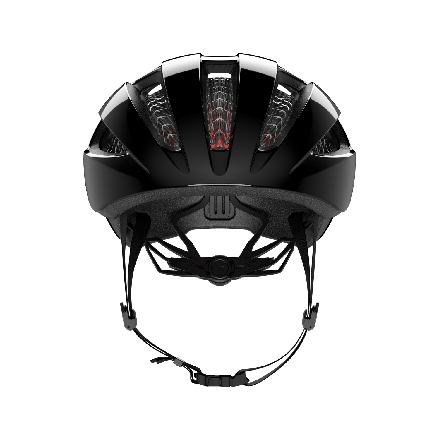 Starvos black helmet front view