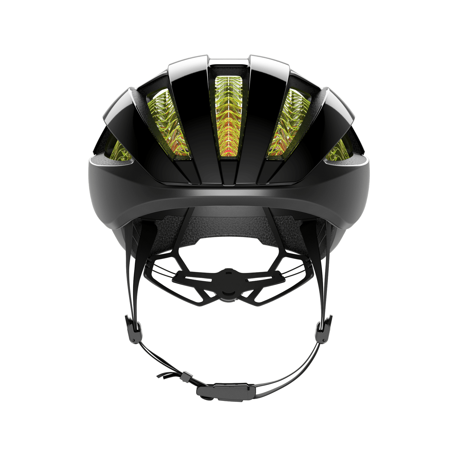 Specter black helmet front view